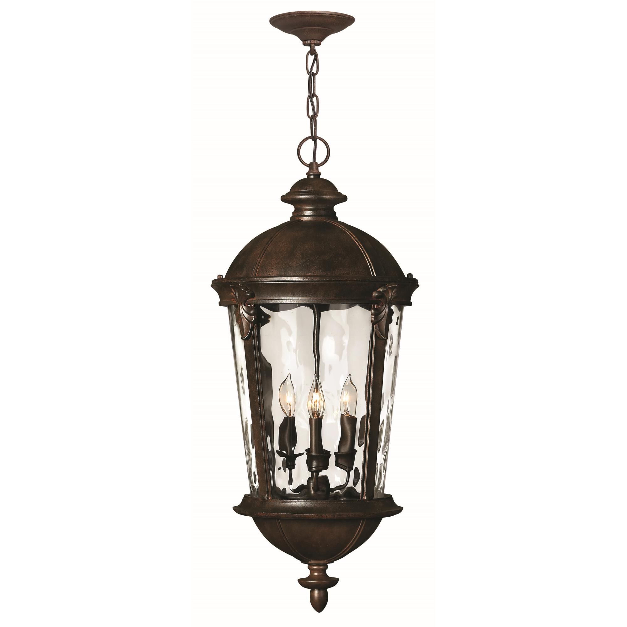 Windsor 28 Inch Tall 4 Light Outdoor Hanging Lantern by Hinkley Lighting